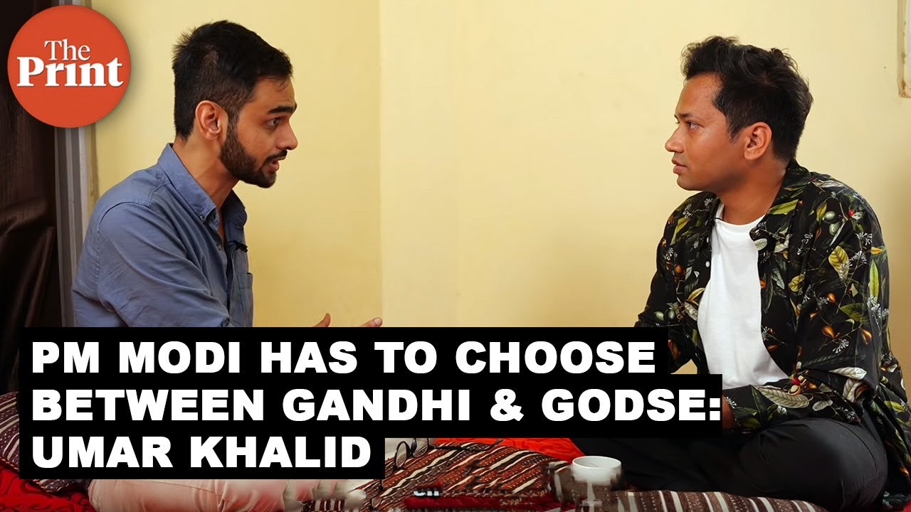 PM Modi has to choose between Gandhi and Godse: Umar Khalid