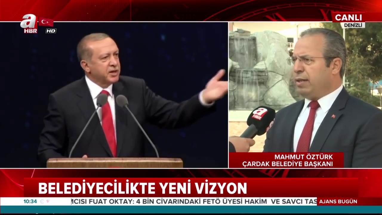 DENİZLİ ÇARDAK BELEDİYE BAŞKANI MAHMUT ÖZTÜRK A HABER'E KONUŞTU | A Haber