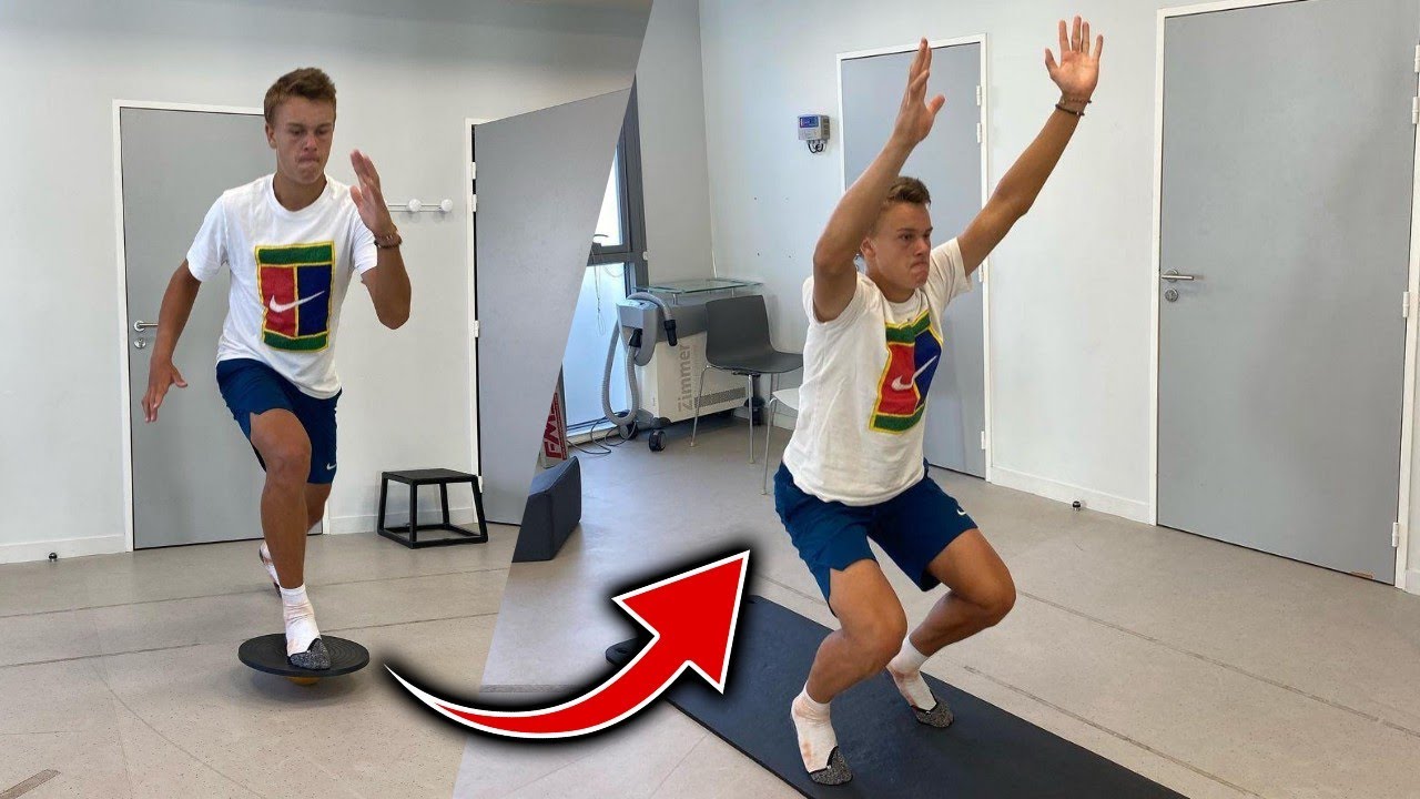 Holger Rune Explosive Tennis Practice for Leg 💣
