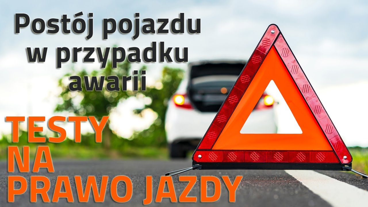 🔺Postój uszkodzonego pojazdu 🔺Pytania egzaminacyjne na prawo jazdy 2022 🔺