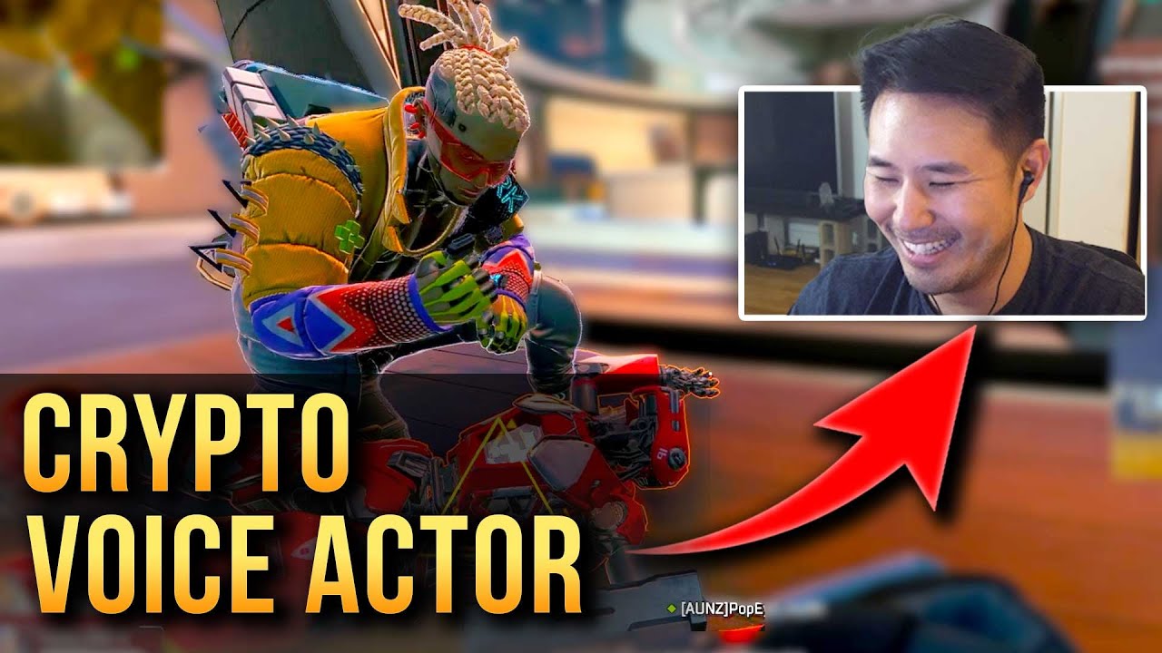 Can Zylbrad Carry Crypto Voice Actor? | Apex Legends With Johnny Young