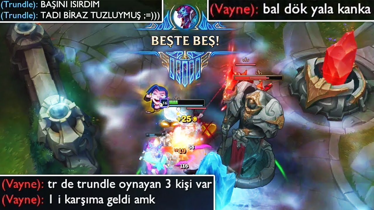 trundle fenalık bi build + ultra cringe chat mesajları