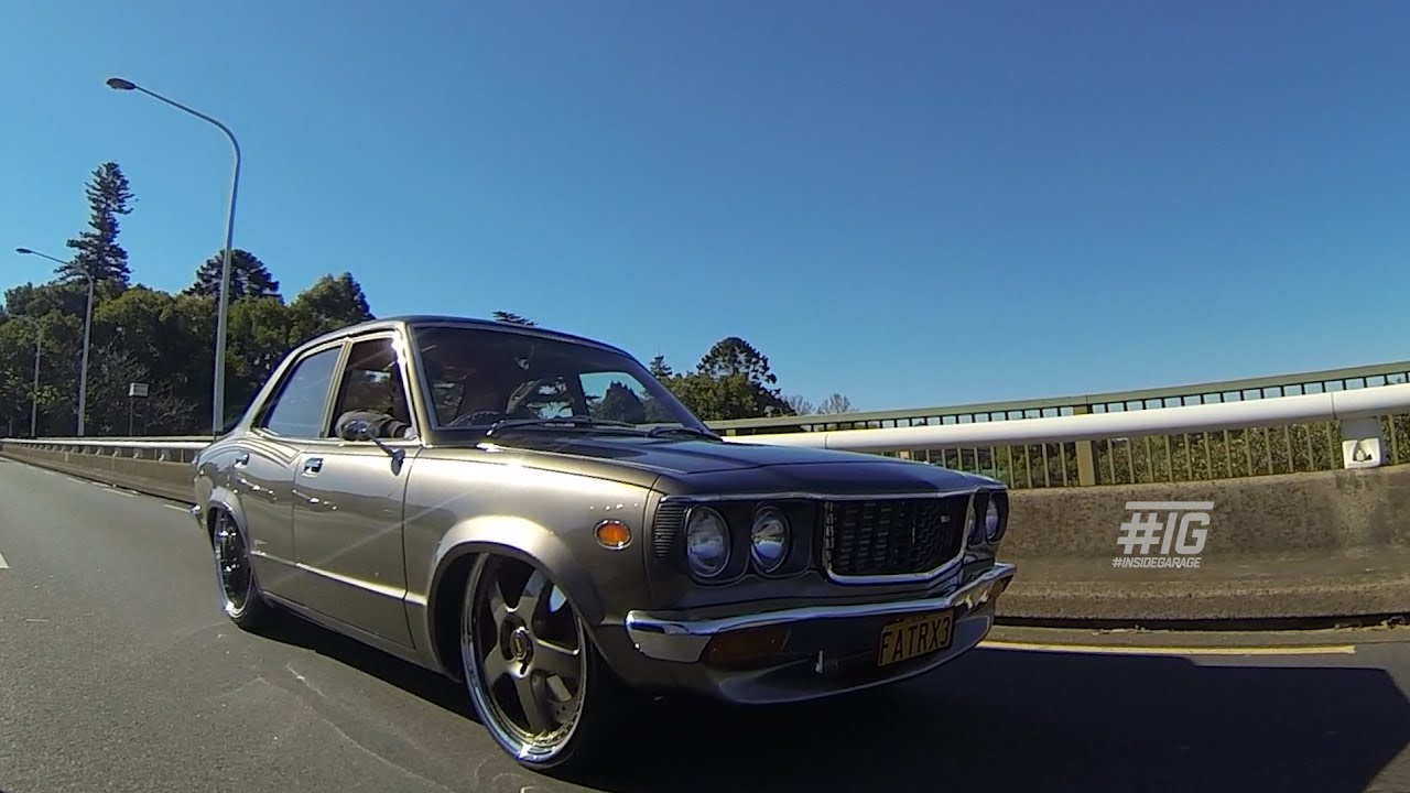 ВНУТРИ ГАРАЖА: Mazda RX3 'FATRX3' 1972 года Джона