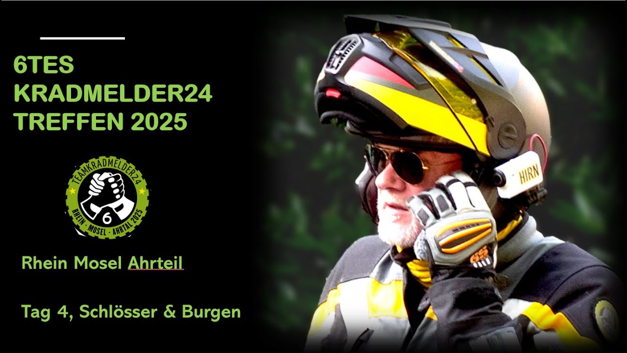 Mit 53 Motorrädern an Mosel und Rhein | 6tes Kradmelder24 Treffen | Samstag | Tour 2