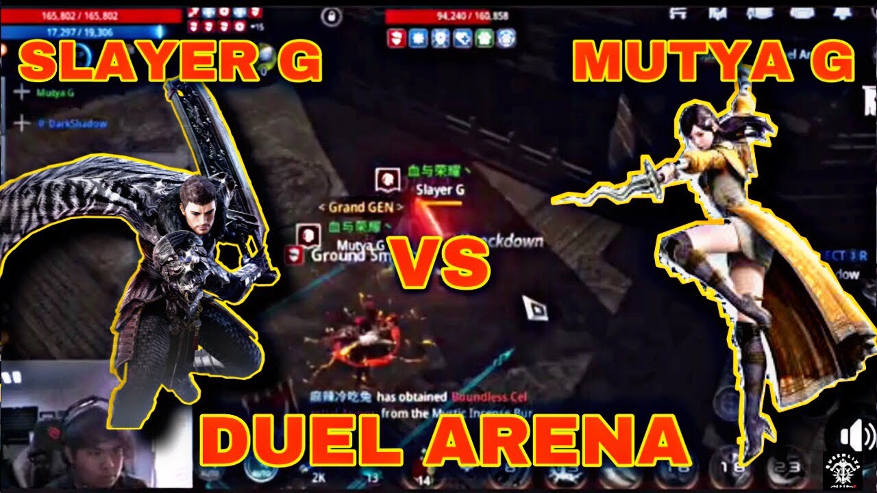 MUTYA G VS SLAYERG | DUEL ARENA | PILOT #mir4clips #mir4global