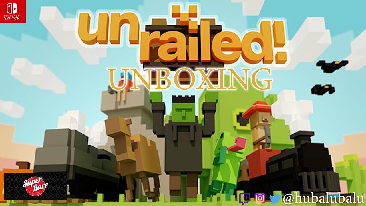 UNRAILED! - #49 Super Rare Games Nintendo Switch Unboxing