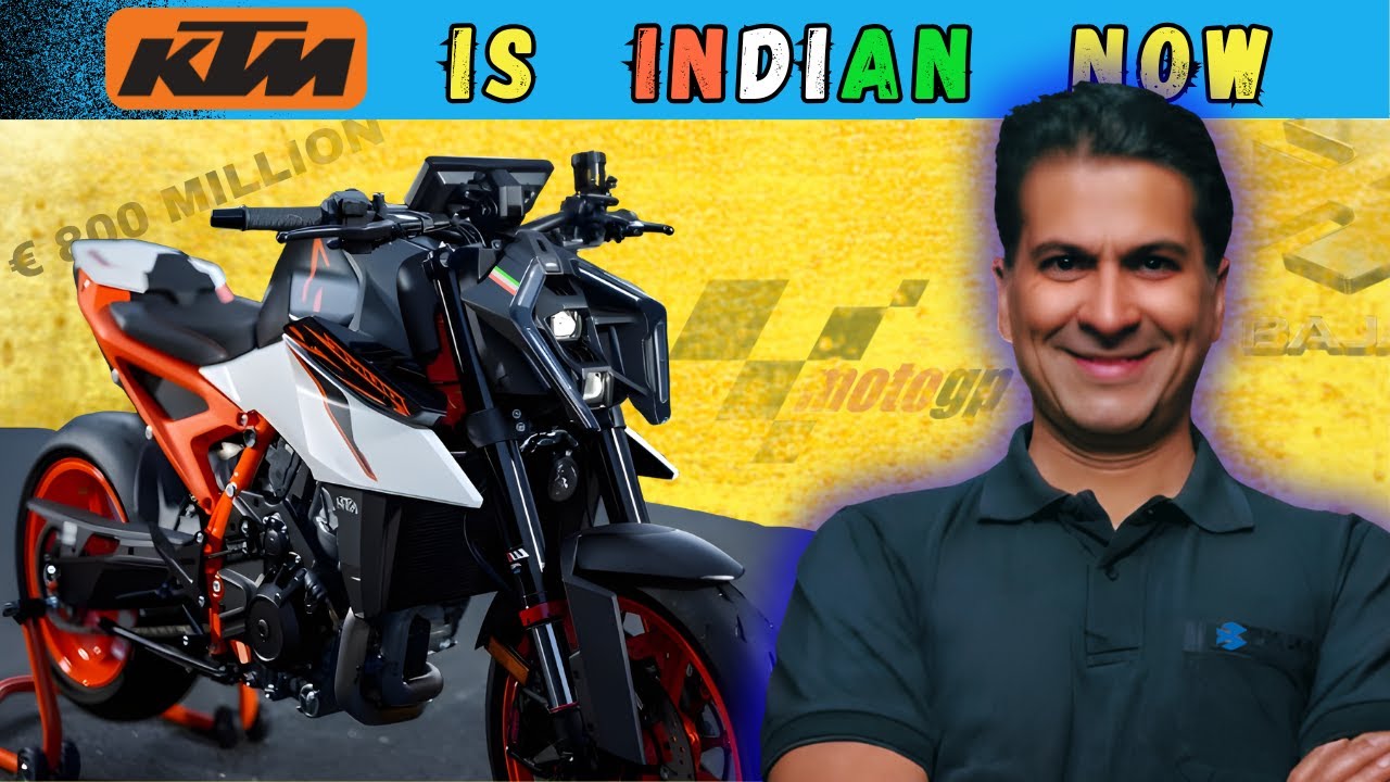 BAJAJ Has Become The Owner Of KTM | Duke 490, RC 490, And More India-specific bikes Are Coming