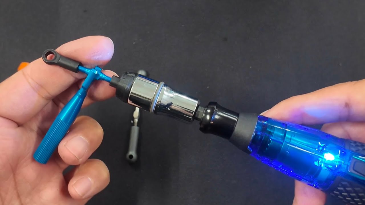 電動ドライバーで楽々ターンバックル製作！　電ドラ対応アジャスターレンチ　すだぴょんRCツール