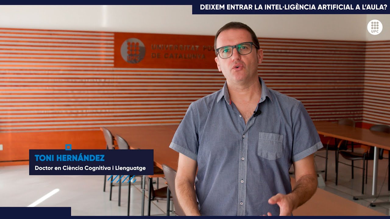 Deixem entrar la intel·ligència artificial a l'aula?
