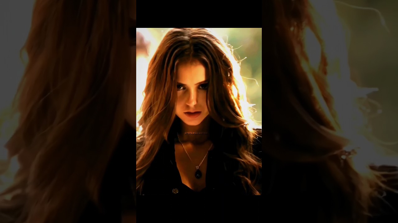 Katherine walks in pretending to be Elena 😵&zwj;💫 #thevampirediaries #tvd #katherinepierce #elenagilbert