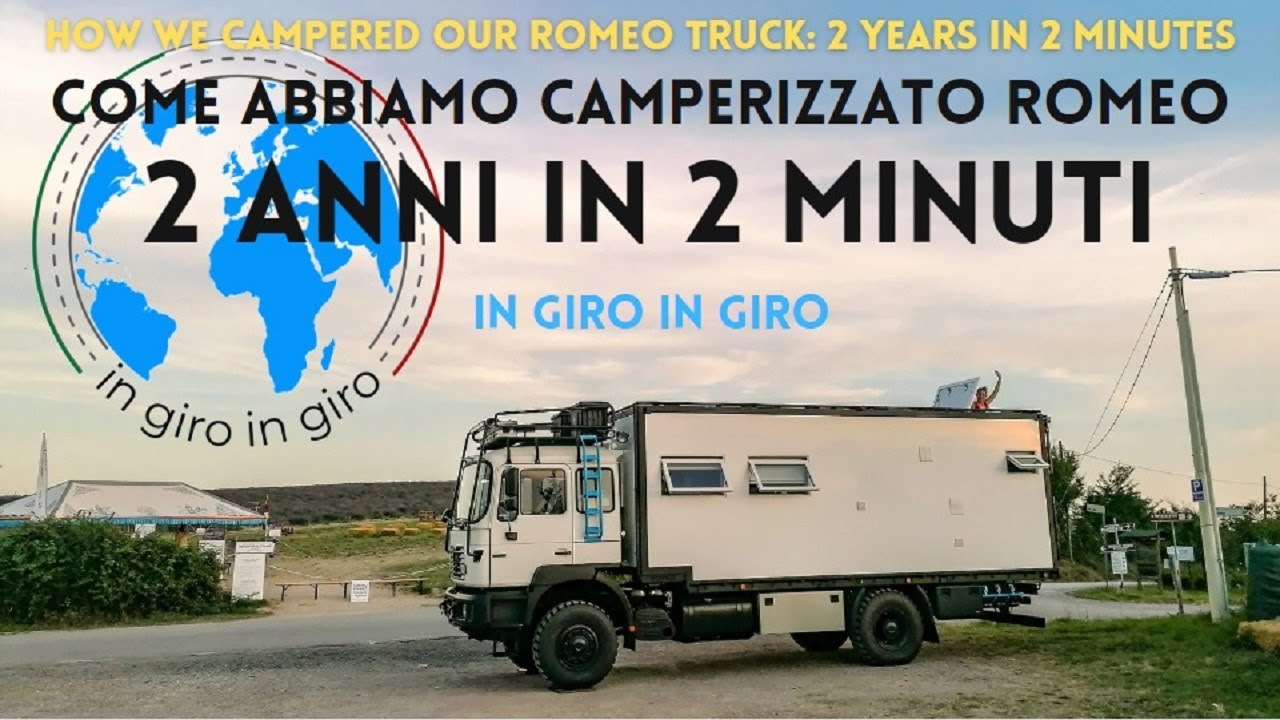 Come abbiamo camperizzato Romeo, 2 anni in 2 minuti #camper4x4 #camperfaidate #overlanding