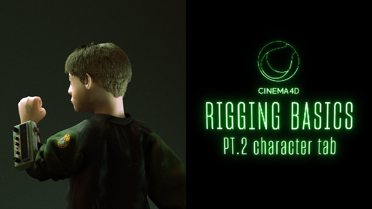 Cinema 4D Rigging BASICS Part 2 | Character Tab