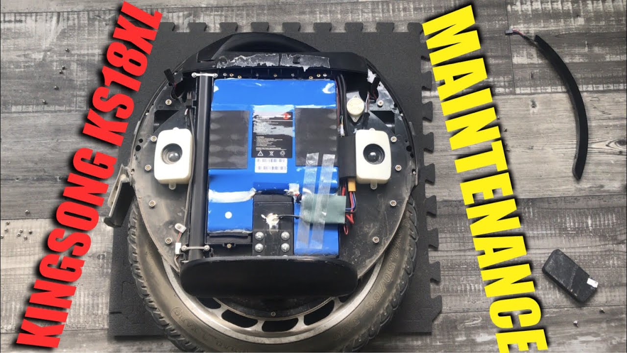 Opening the Kingsong KS18XL for the first time after 4500km