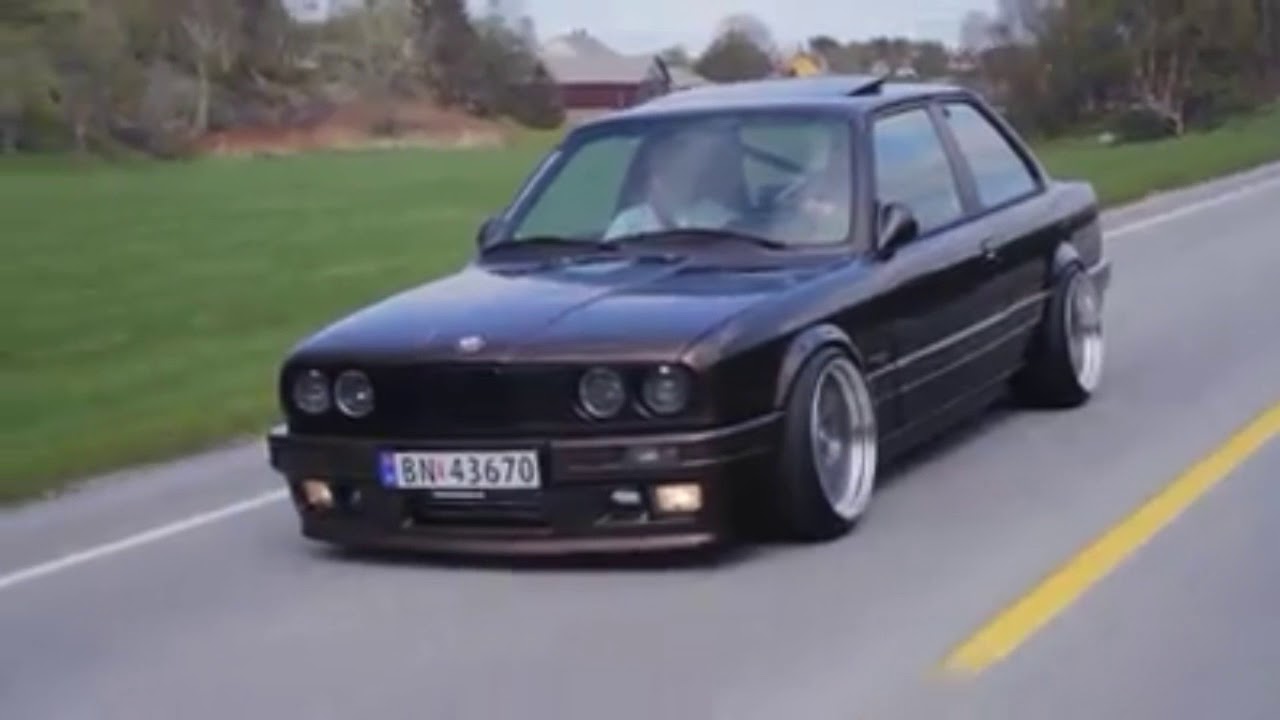 Bmw German style e30 coupe 🔥🔥 the beauty of the street 2018