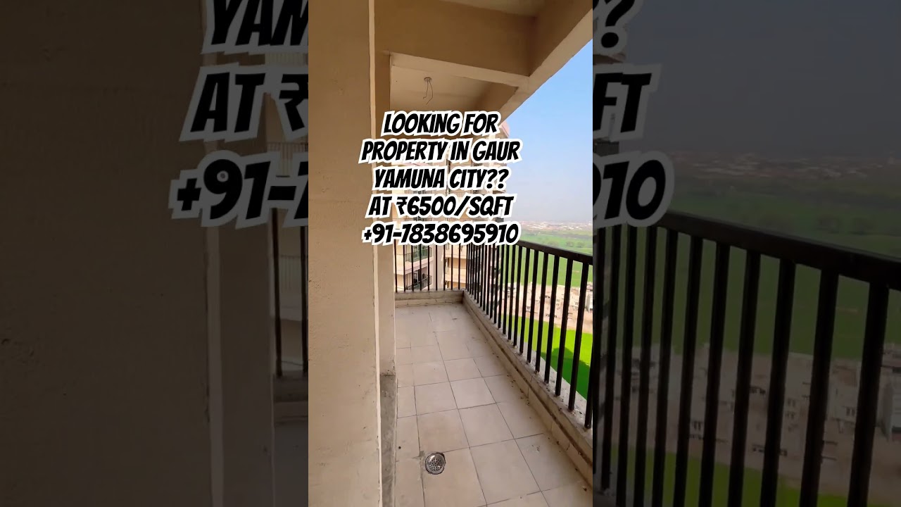 Gaur Yamuna City | Yamuna Expressway | Near Jewar Airport | Best investment