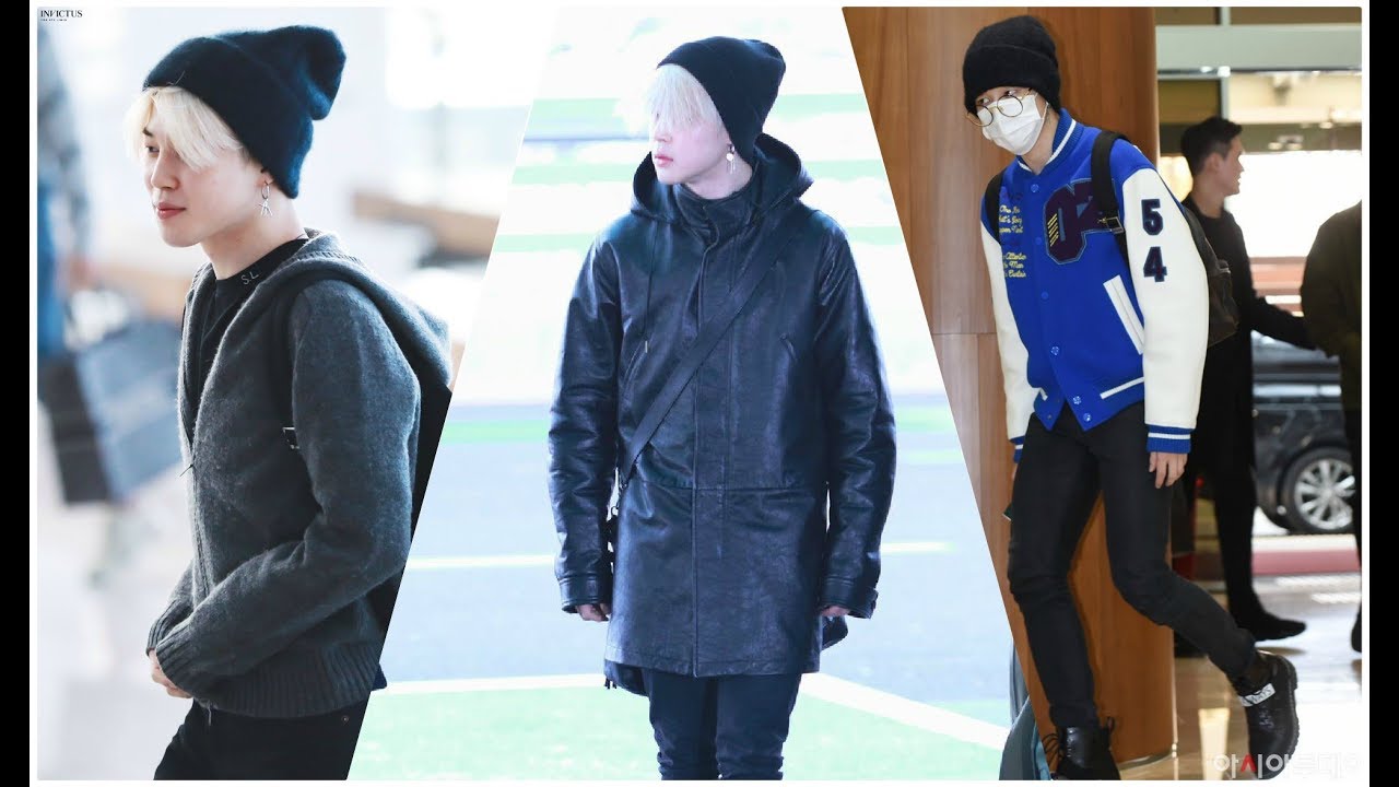 BTS (방탄소년단) Jimin (지민) | 2019 Airport Fashion