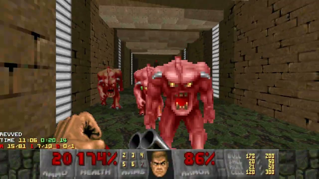 Doom II: Don't Fear The Demons UV Max in 