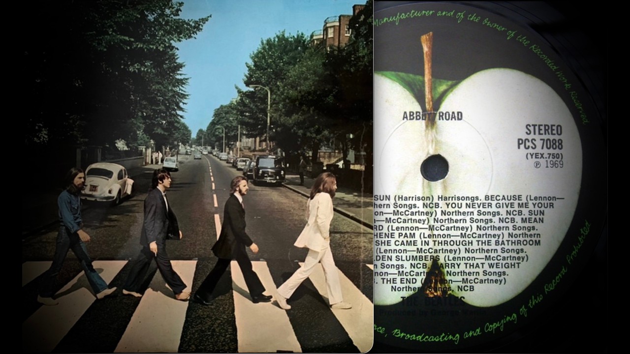 Beatles - 1st  UK press - Abbey Road - side 2