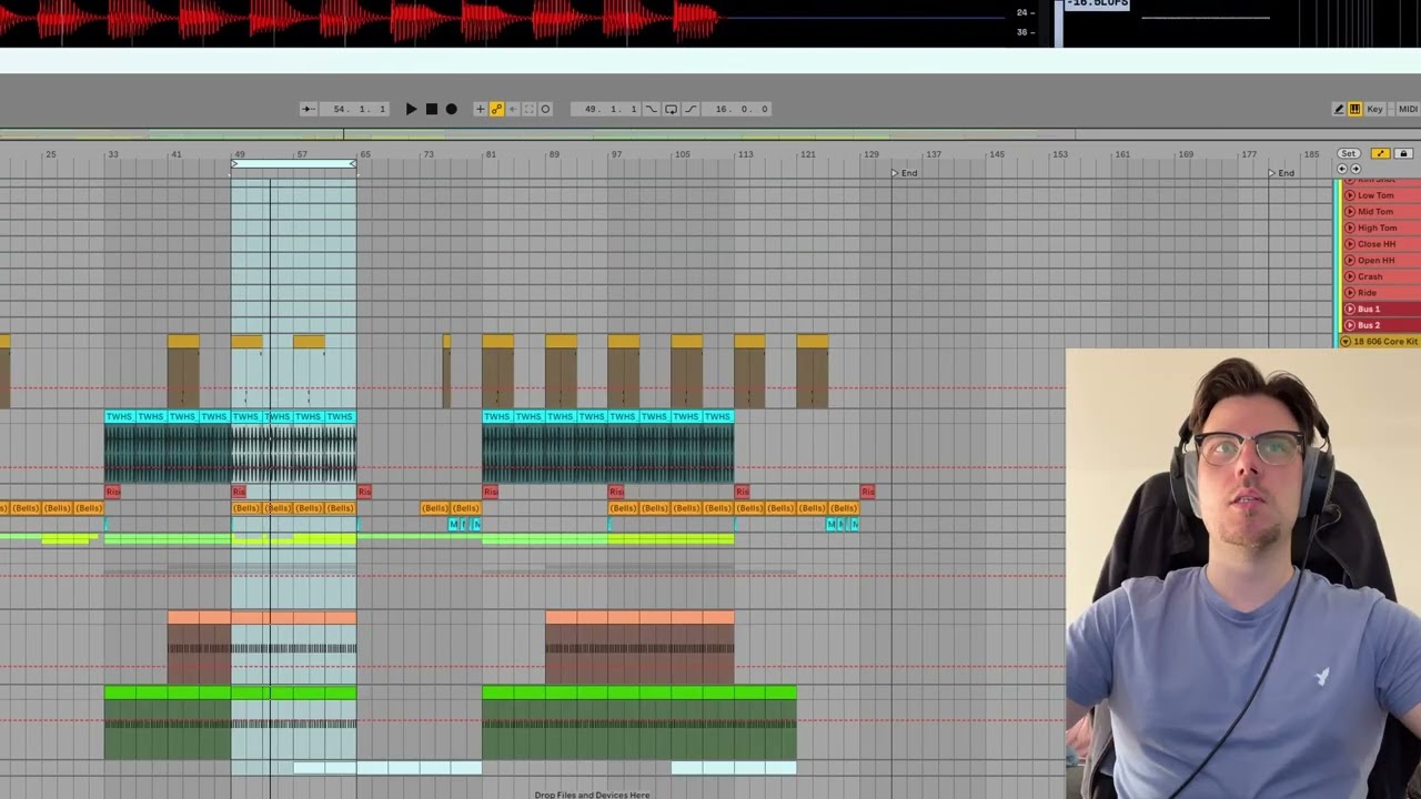 House Music Production Breakdown &ndash; Drums, Synths & Bass in Ableton Live (&lsquo;Foreground Music&rsquo;)
