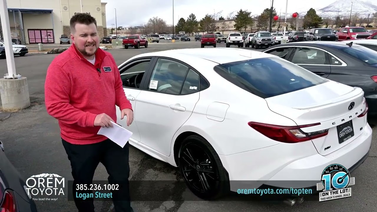 Orem Toyota Top Ten Feb. 21, 2025