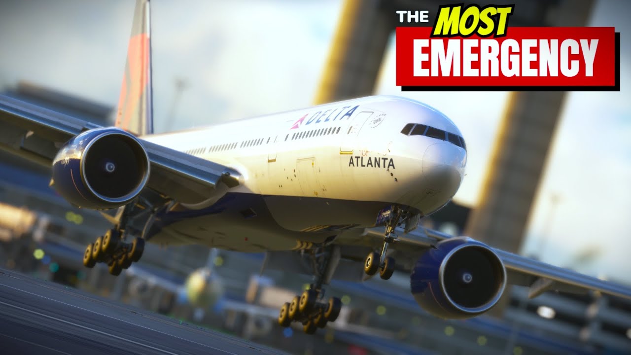 INSANE!! BIG BOEING 777 Touchdown at SMALL Airport!