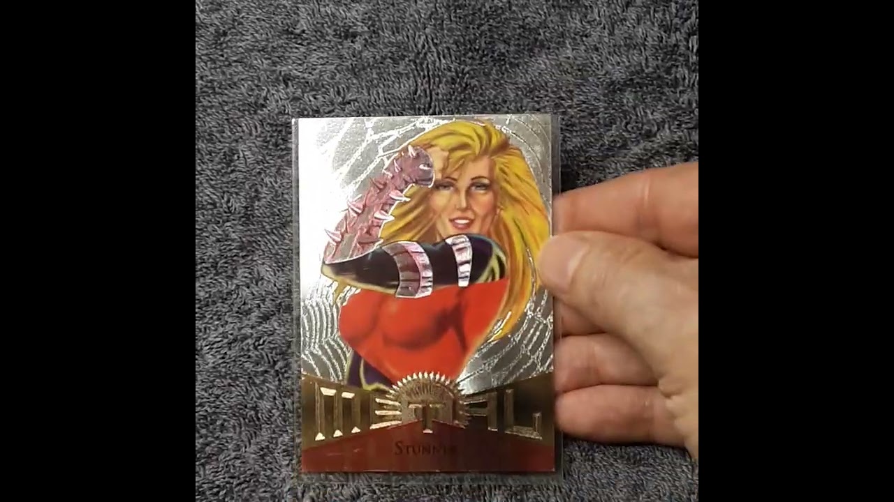 1995 Marvel Metal Silver Flashers & Base Singles