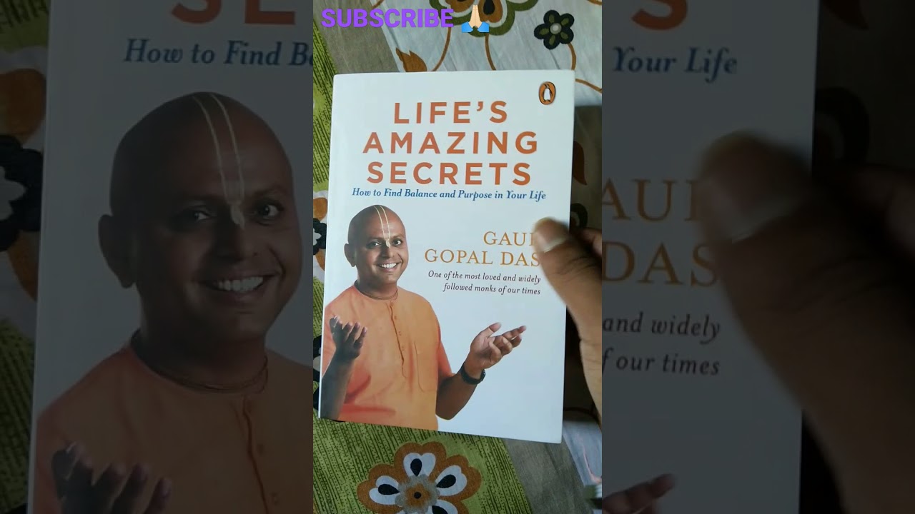 Life's Amazing Secrets Book Review | Gaur Gopal Das | Book Review Booktubers