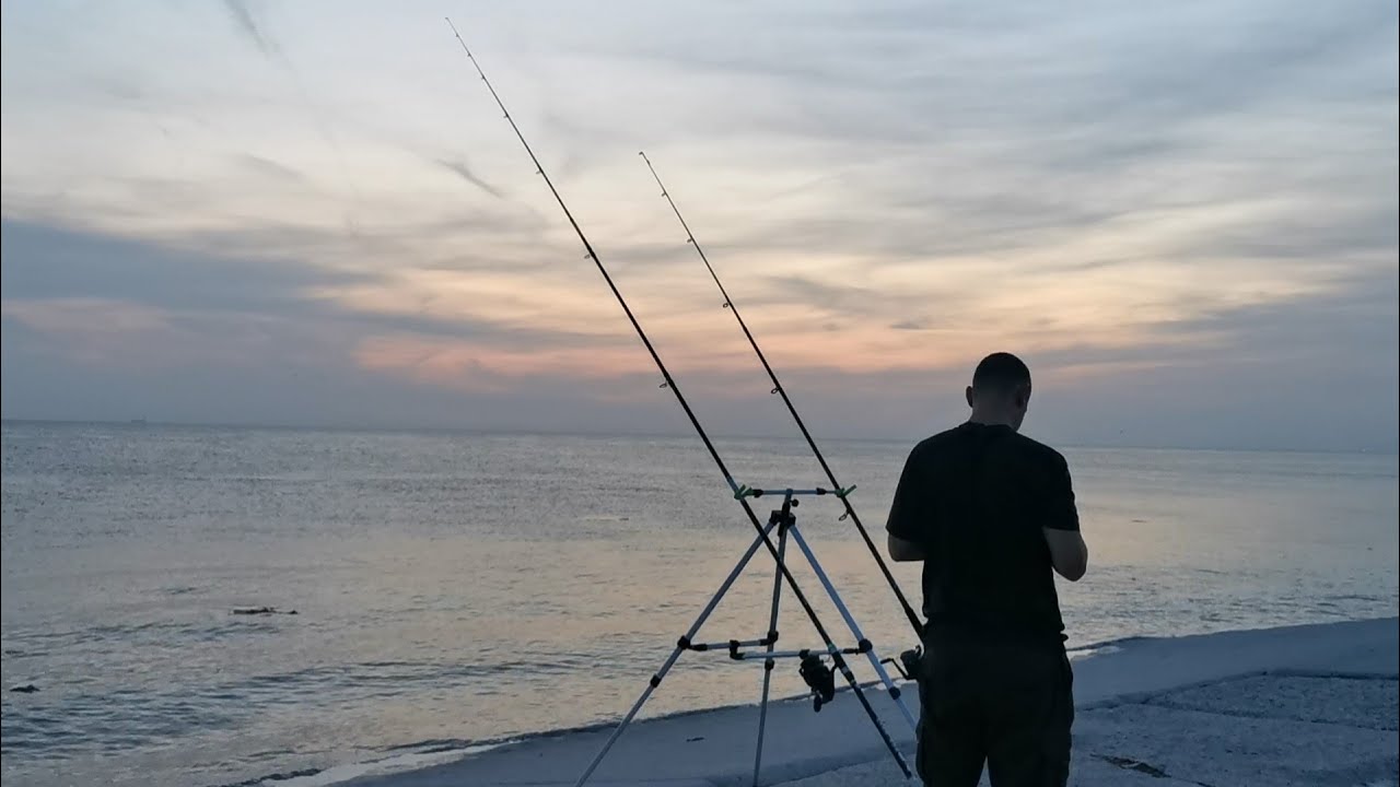 Sea Fishing on five bar gate Cleveleys
