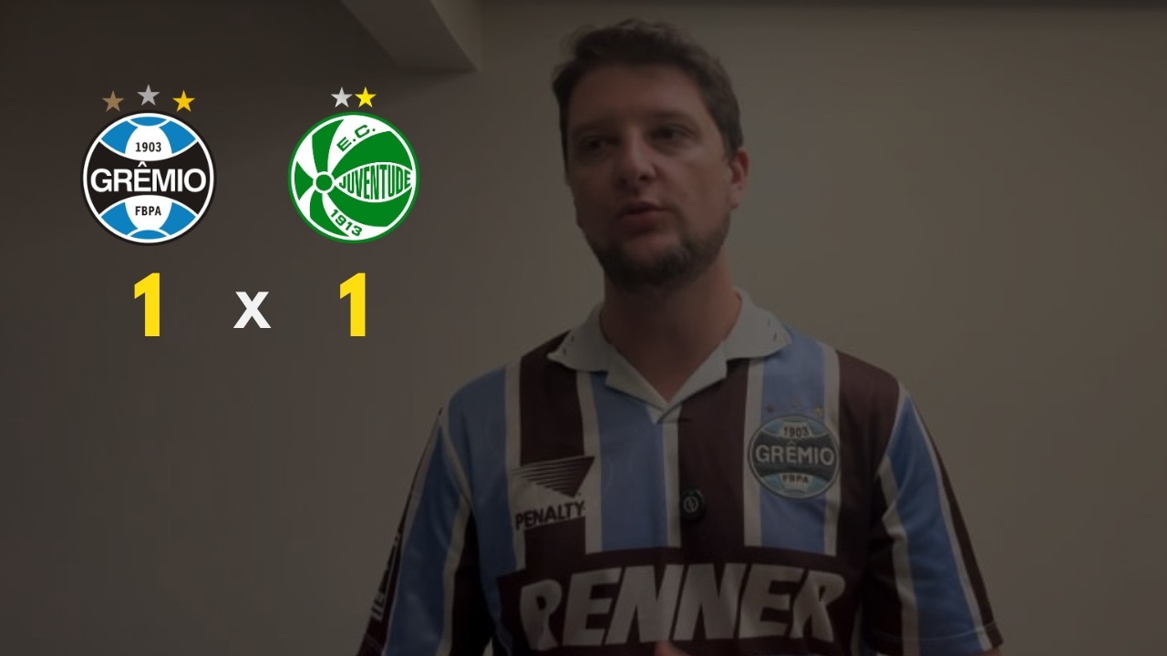 Grêmio 1 x 1 Juventude | E AÍ, LUÍS?