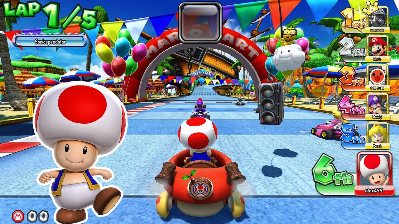 Mario Kart Arcade GP DX 1.18 - Mario Cup (Super Difficulty ) Battle Races | UHD
