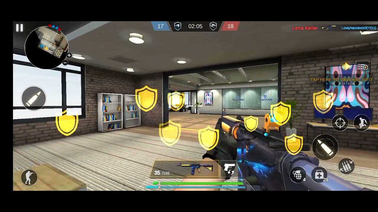 Full video streak oops office building trending short hip hop FPS streak oops