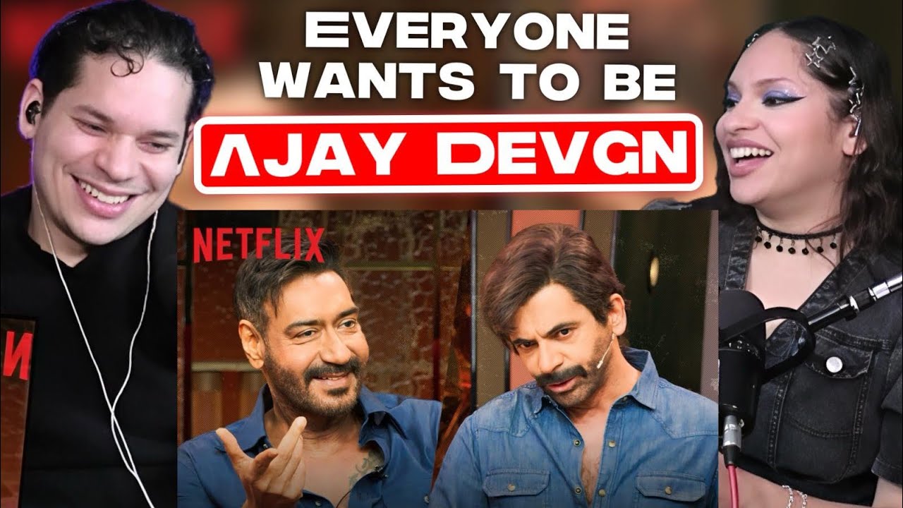 HILARIOUS!!🤣Waleska & Efra react to Sunil Grover&rsquo;s Ajay Devgn Mimicry