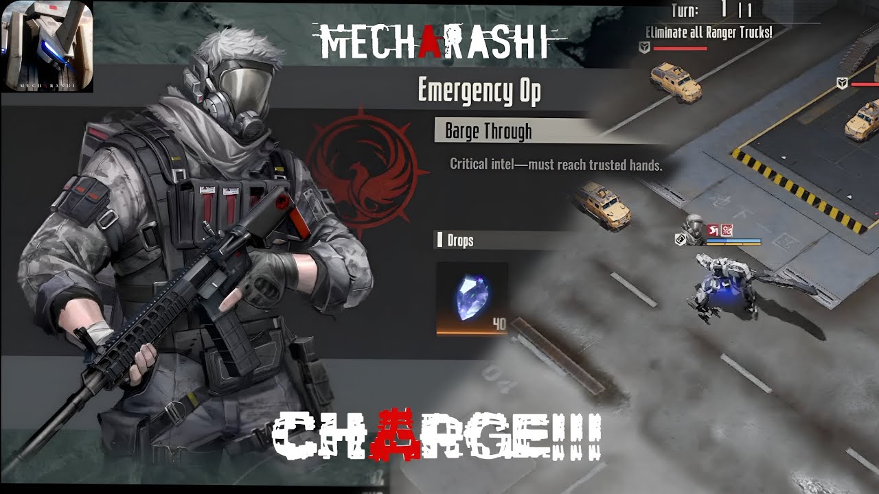 Emergency Op Barge Through Mecharashi Guide