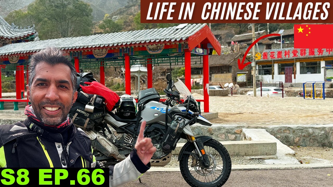 SURPRISED To See So Many Abandoned Villages in China 🇨🇳 S8 EP.66 | Pakistan to Japan Motorcycle Tour