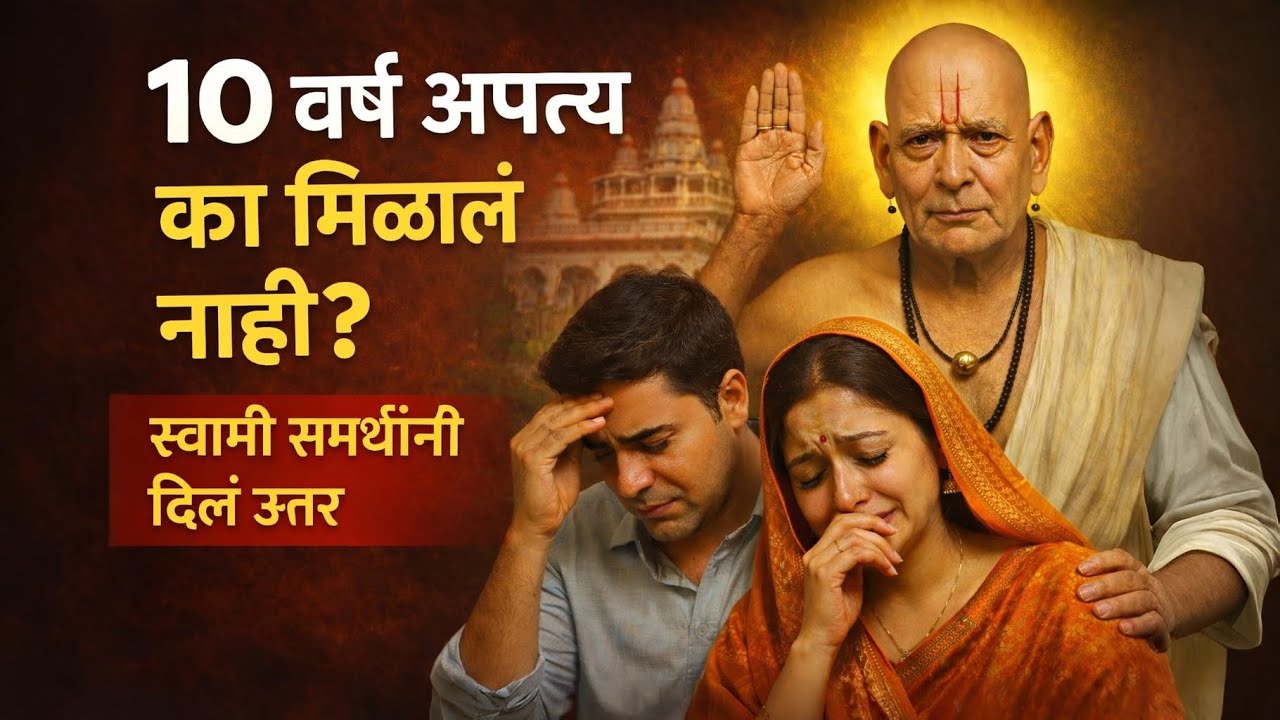 निःसंतान दाम्पत्याची व्यथा आणि स्वामी समर्थांचा चमत्कार | हृदयस्पर्शी भक्तीकथा