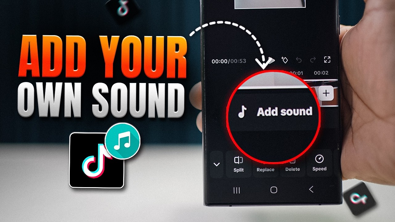 Легко добавляйте собственный звук в видео TikTok на Android | Загружайте и используйте свой собст...