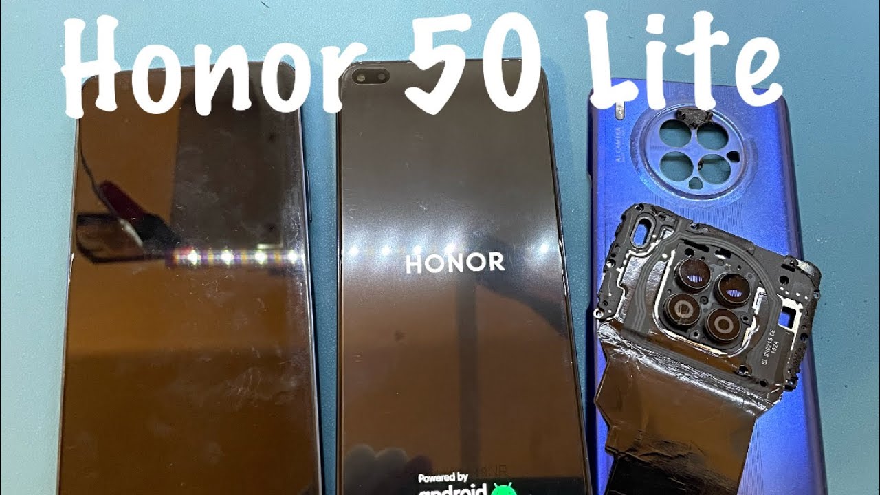 Пошаговое руководство по замене экрана Honor 50 Lite