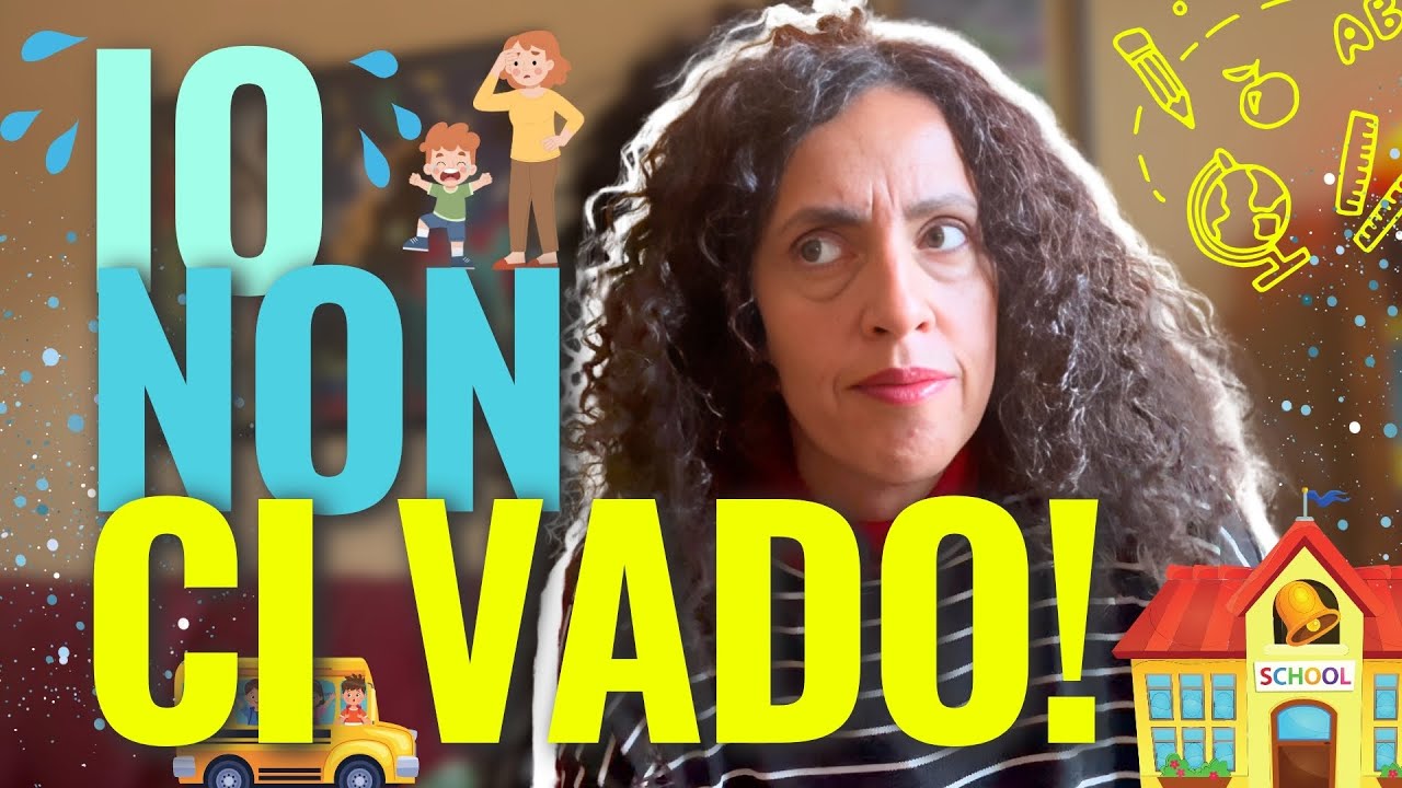 😭 Mio figlio NON vuole andare a SCUOLA: che fare?