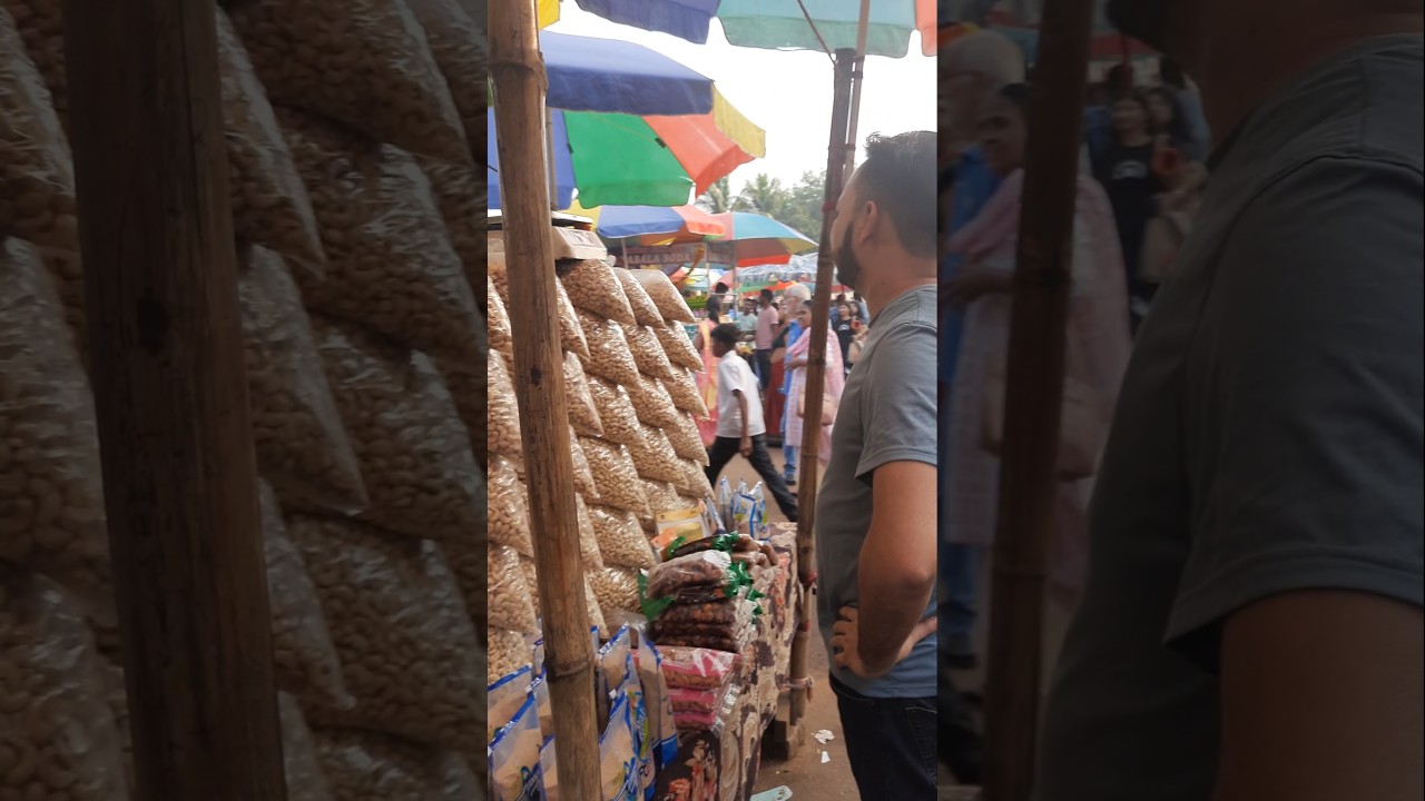 Kaju market in odisha konark 
