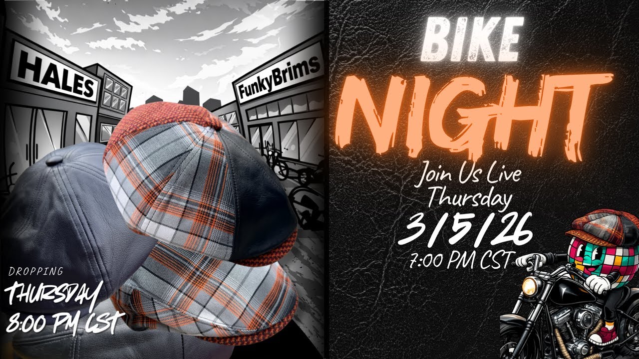 FunkyBrims Live - The Bike Night Drop - Thursday March 5 7PM Central