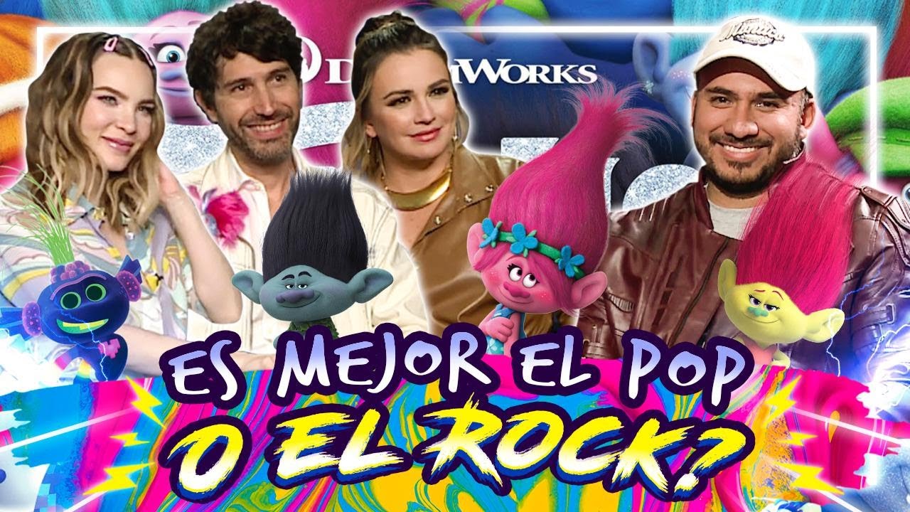 Belinda, Benny Ibarra y María José hicieron doblaje de “TROLLS World Tour”, entrevistas exclusivas