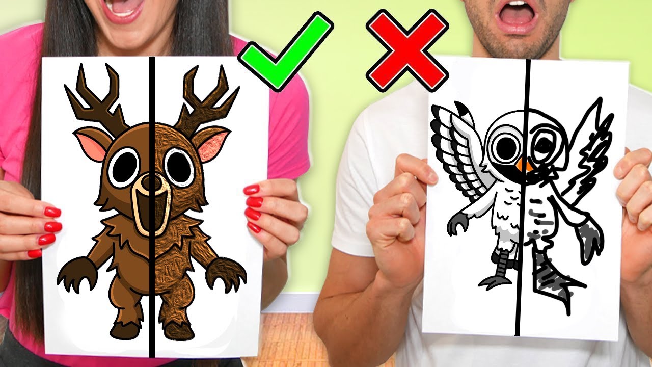 CHI DISEGNA MEGLIO I PERSONAGGI DI 99 NOTTI VINCE 100€