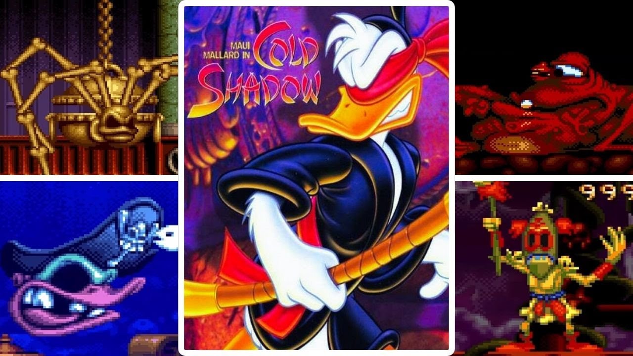 Donald Duck: Maui Mallard in Cold Shadow (SNES) - All Bosses [No Damage] + Ending