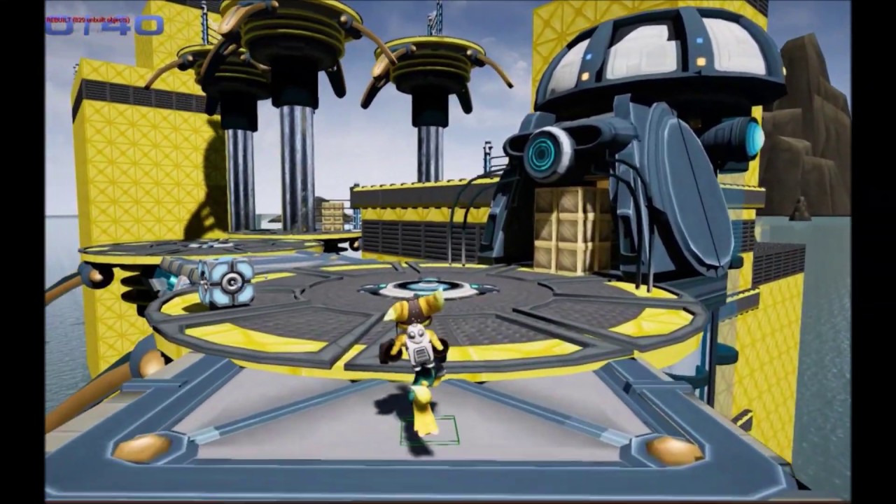 Ratchet and Clank Custom Level Demo (Unreal)