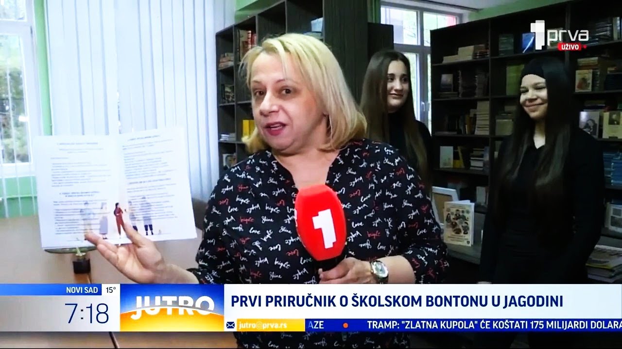 Jutarnje uključenje za TV PRVA - Bonton bez smaranja (TV KCN 21.05.2025)