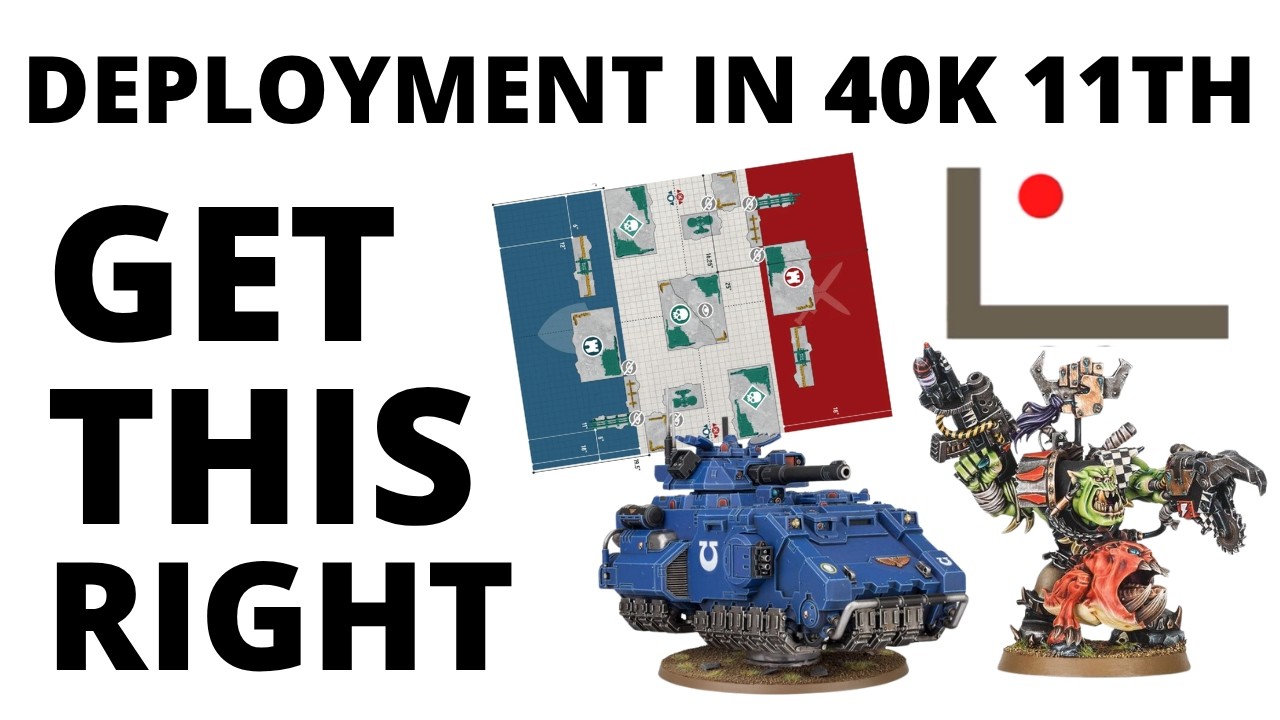 Deployment EXPLAINED in Warhammer 40K 11th Edition - Tips + Tricks and Rules Overview