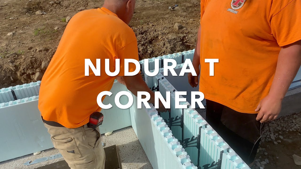 Nudura ICF T corner explained