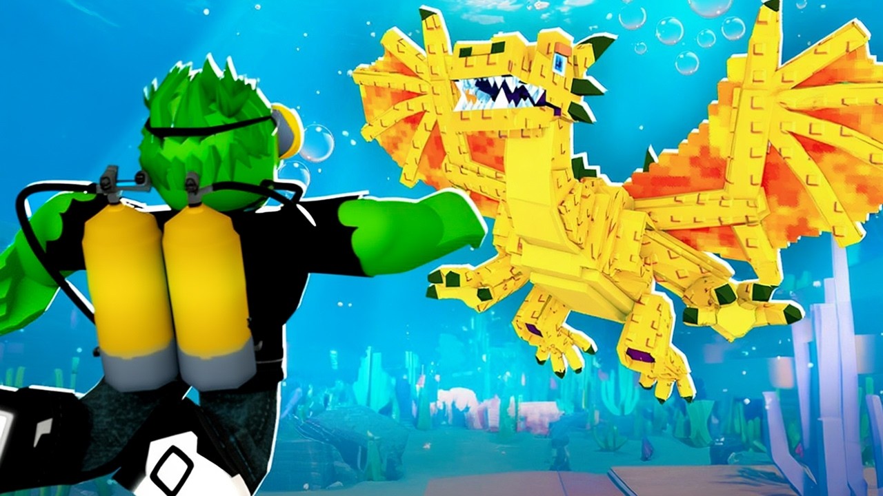 IMMERGITI per SALVARE i BRAINROT più OP su Roblox...!🤿🛟