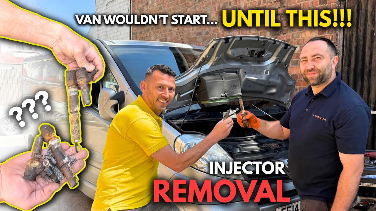 Seized Injector Removal on Vauxhall Vivaro | Rusted Bolts, Fuel Fix & Hard Start Issues Solved