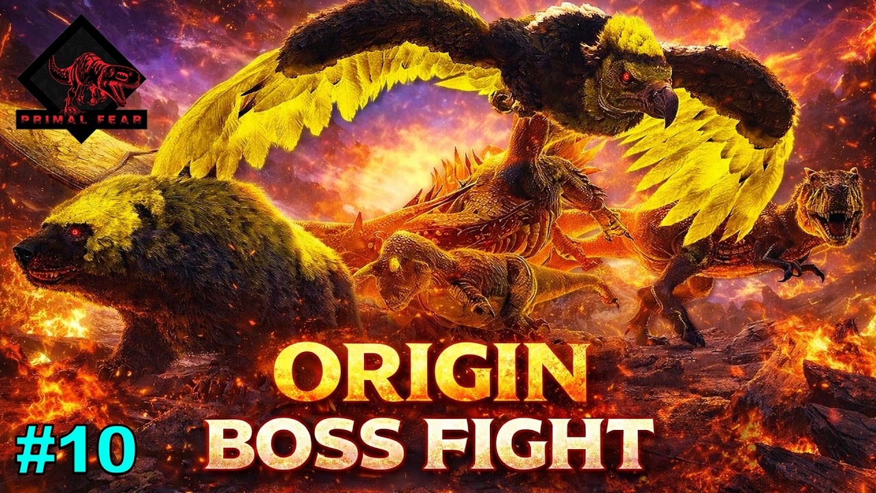 #10 Origin boss fight [ARK SURVIVAL EVOLVED]